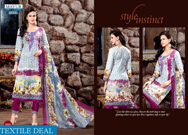 Mayur Creations Sana Vol-3