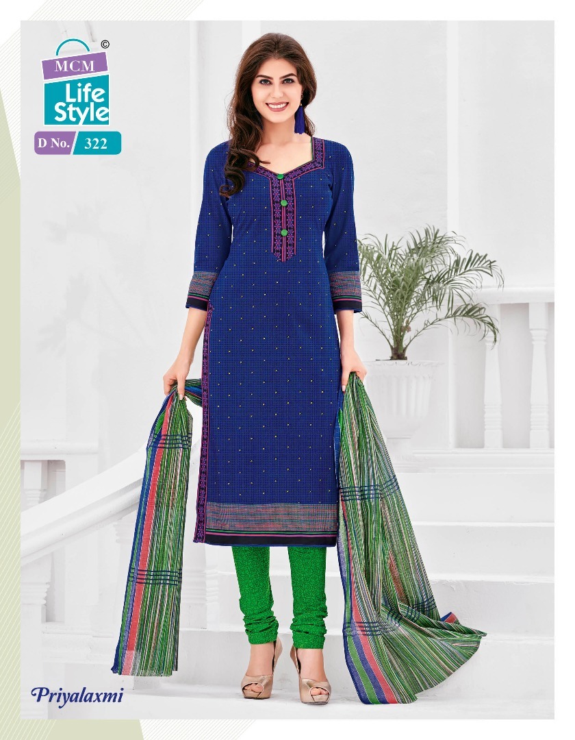 Cotton Printed Dress Materials Mcm Priyalaxmi Vol-6