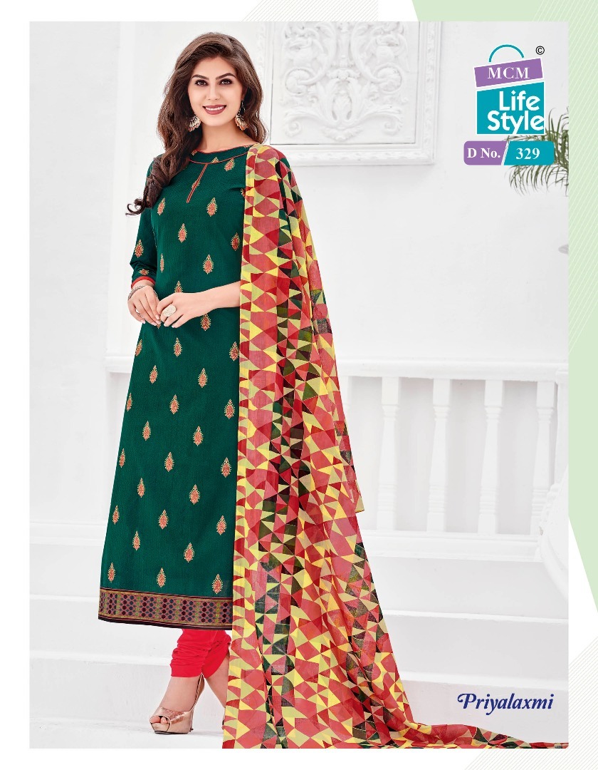 Cotton Printed Dress Materials Mcm Priyalaxmi Vol-6
