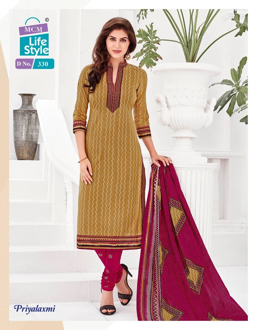 Cotton Printed Dress Materials Mcm Priyalaxmi Vol-6