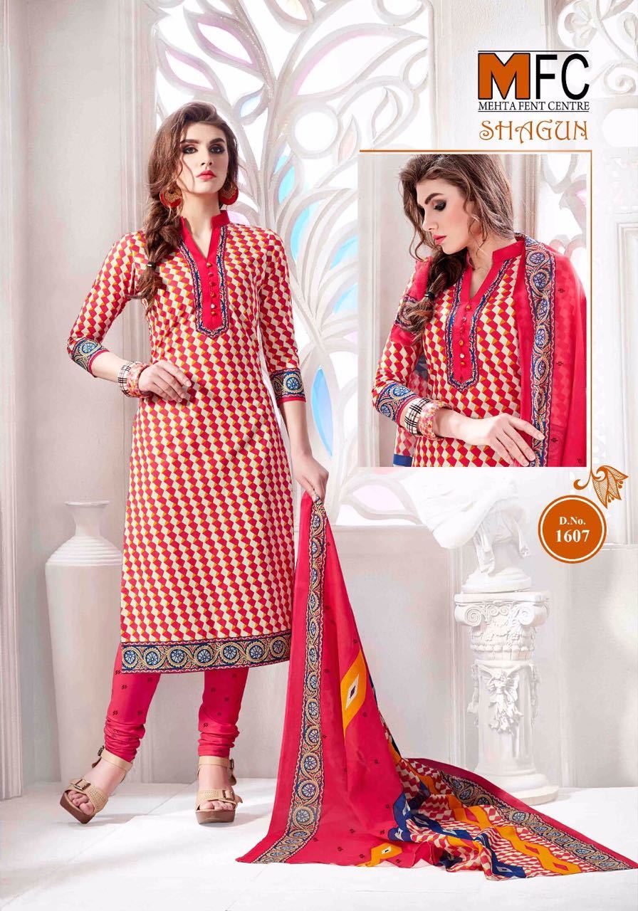 Cotton Dress Material - Printed Design | Exclusive Style, Vibrant Colors, Durable Fabric
