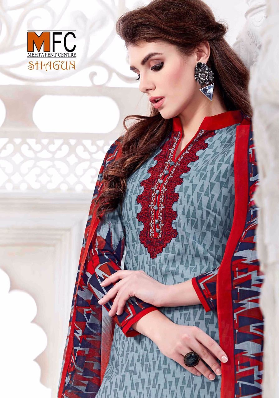 Cotton Dress Material - Printed Design | Exclusive Style, Vibrant Colors, Durable Fabric