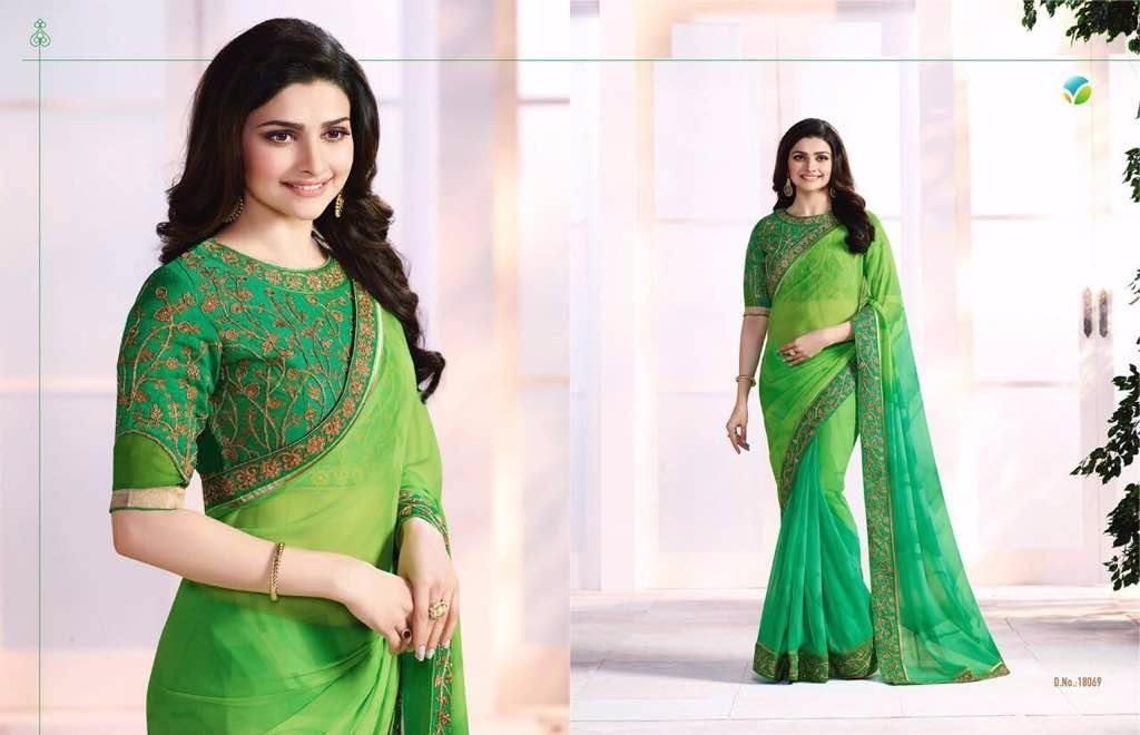 Embroidered Saree
