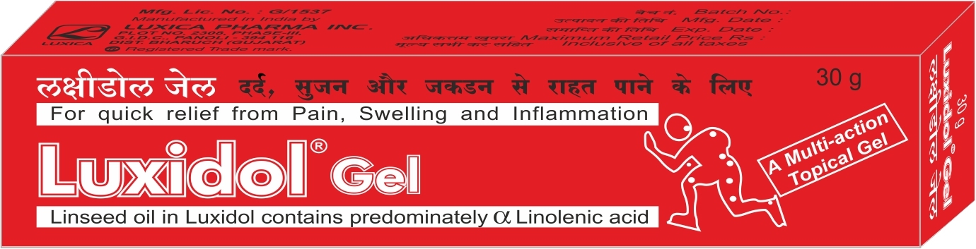 Diclofenac, Methyl Salicylate, Menthol & Linseed Gel - Application: Industrial