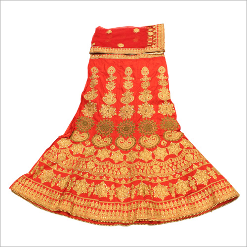 Red Bridal Lehenga
