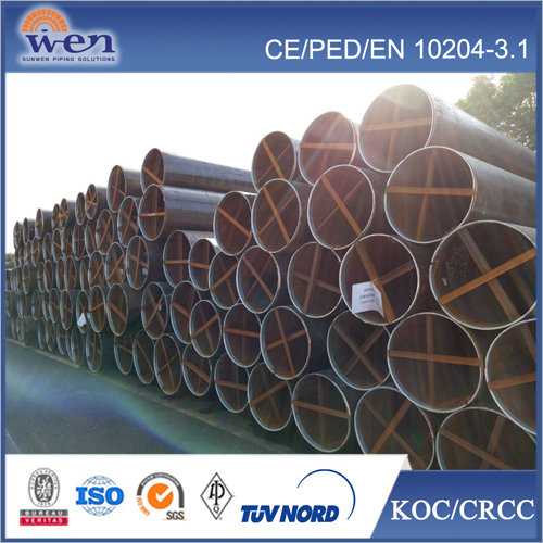 वेल्डेड कार्बन स्टील पाइप की लंबाई: Drl या Srl मीटर (M)