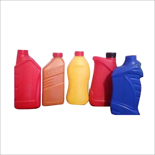 मल्टीकलर इंजन ऑयल कस्टमाइज्ड प्लास्टिक बॉटल