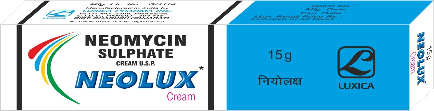 Neomycin Sulphate Cream - Application: Industrial