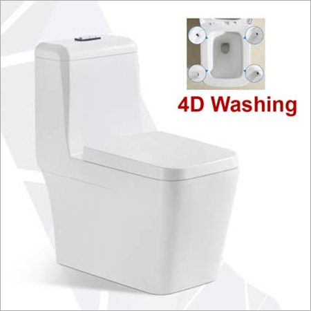 Siphon Flushing One Piece Toilet