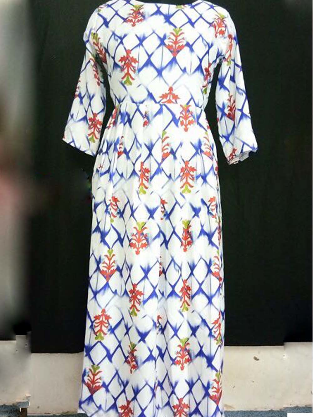 Fancy Kurties - Cotton Jarman Slab Mix, Sizes L-xxl, Multi Color, Digital Print