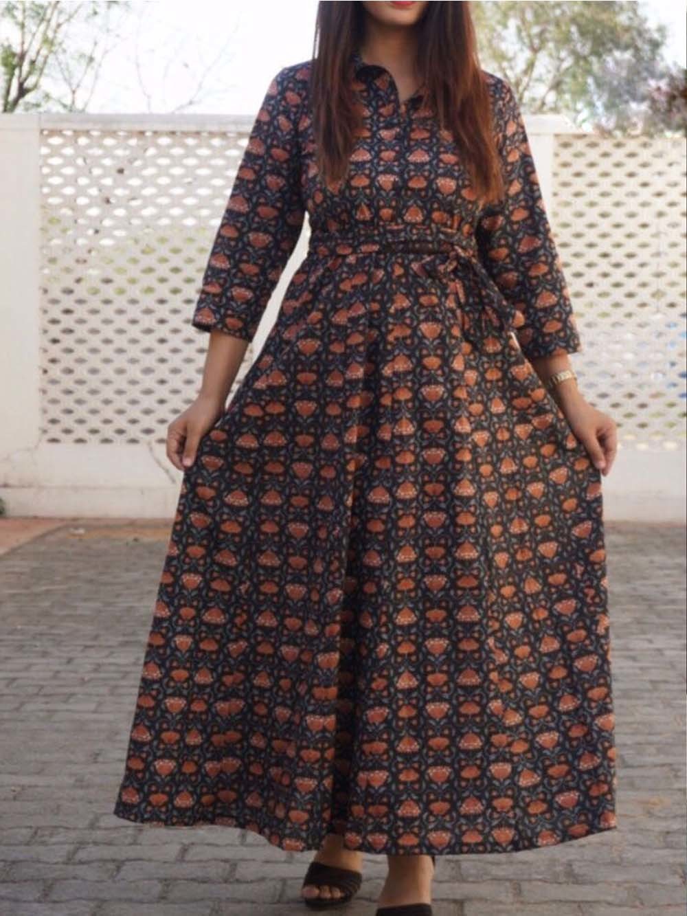 Fancy Kurties - Cotton Jarman Slab Mix, Sizes L-xxl, Multi Color, Digital Print