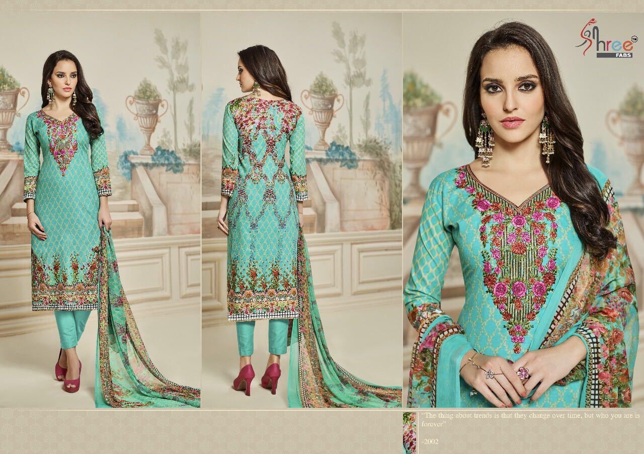Cotton Printed Suit