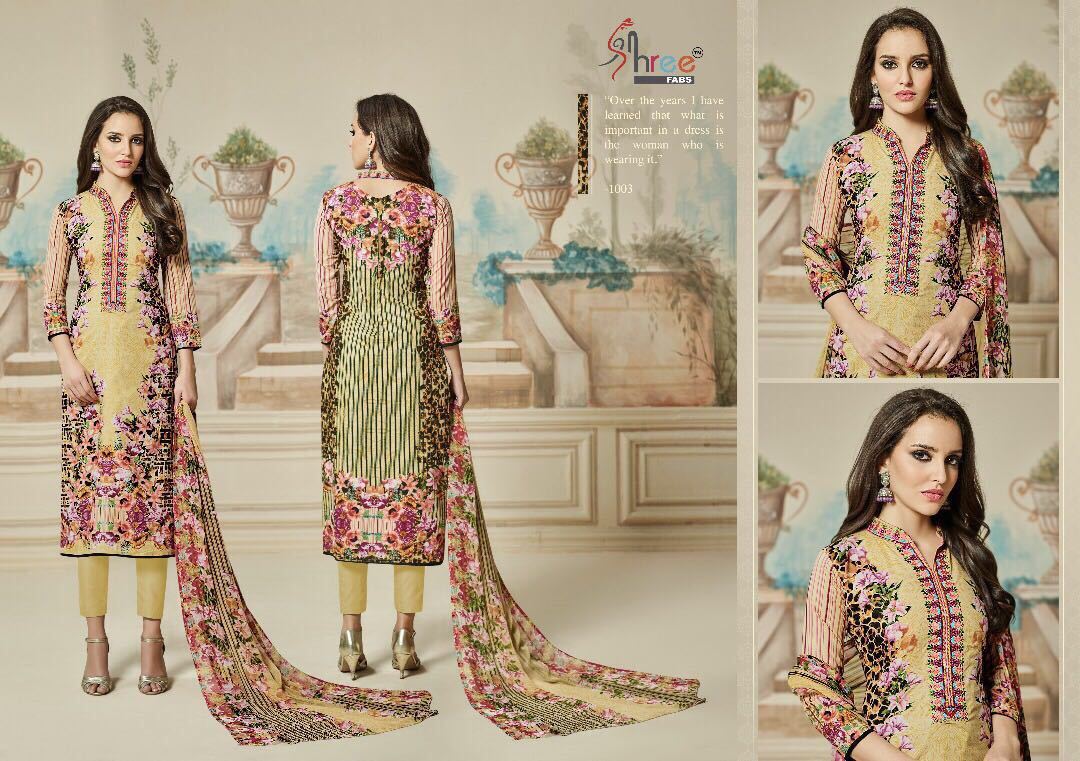 Cotton Printed Suit