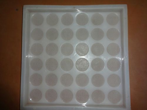 हेक्सागोन चेकर्ड टाइल्स मोल्ड्स