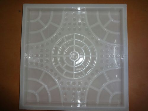 स्क्वायर डिज़ाइनर चेकर्ड टाइल्स मोल्ड्स