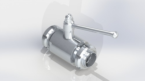 2 Piece Design Ball Valve SMS & Manually Operated