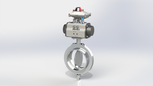 Actuator Operated Butterfly Valve Tc End