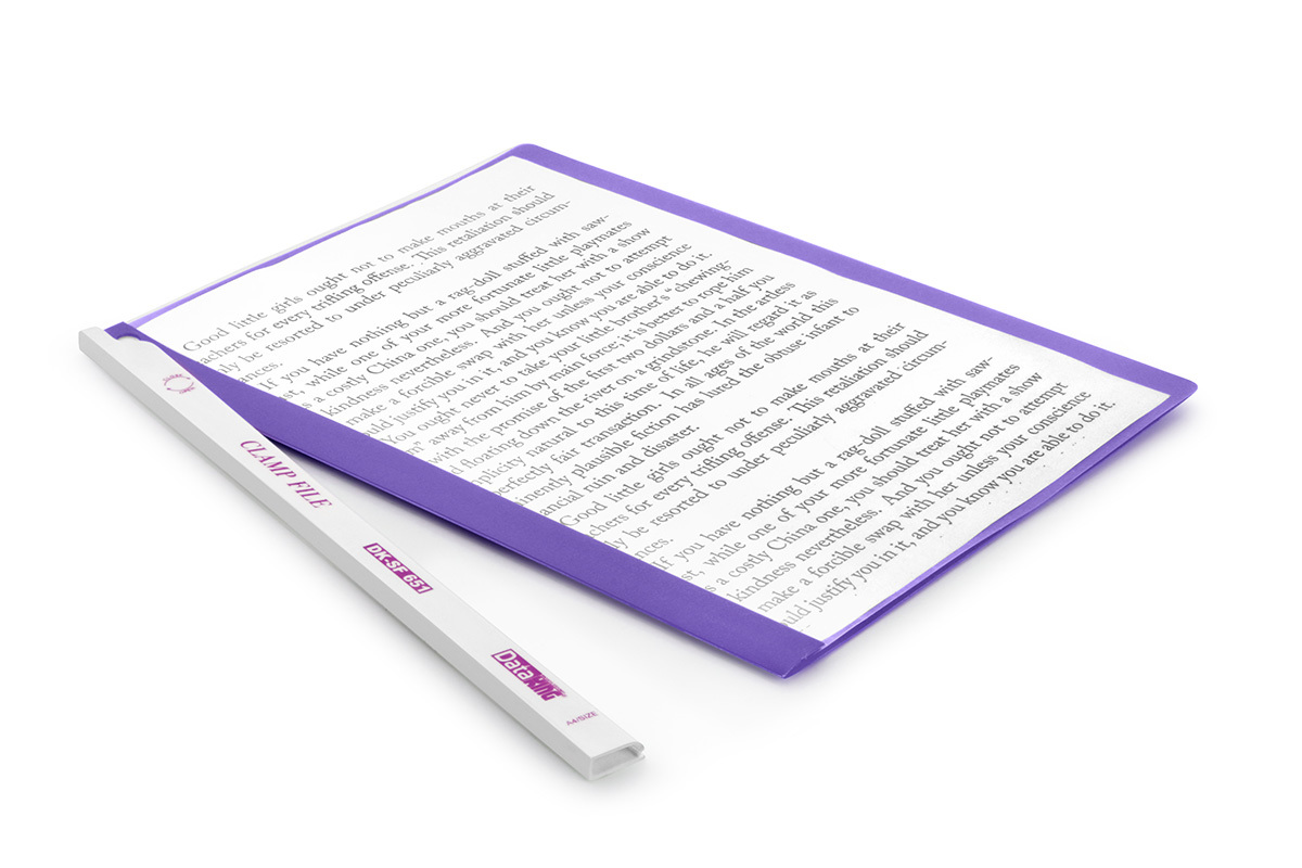 Polypropylene Swing File (Long Clip)