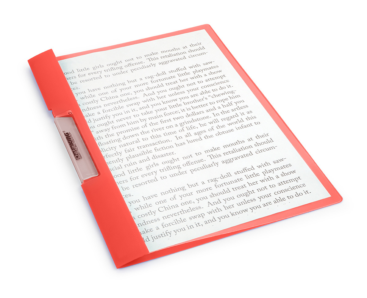 Swing File - Polypropylene A4 Size | Lightweight, Modern Design, Superior Finish, Excellent Paper Binding