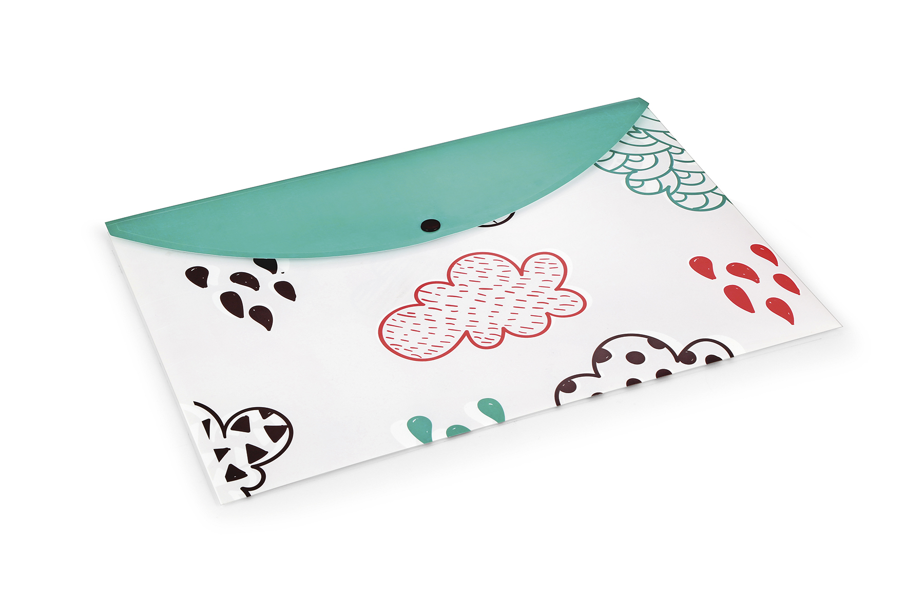 Polypropylene My Clear Bag With Cloud Design