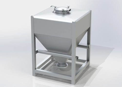 लॉक के साथ आईबीसी-बिन