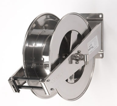 Metal Dual Stand Ss Oil Hose Reel