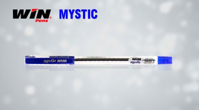 Blue Rubber Grip Pens