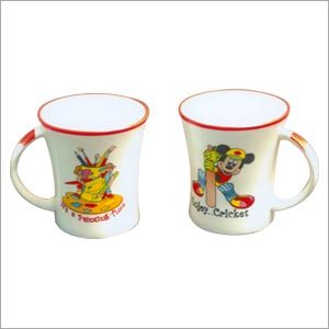 छपी हुई दूध की मग