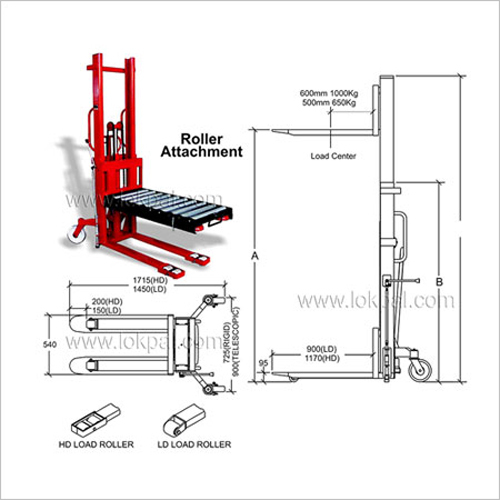 Manual Hydraulic Stacker