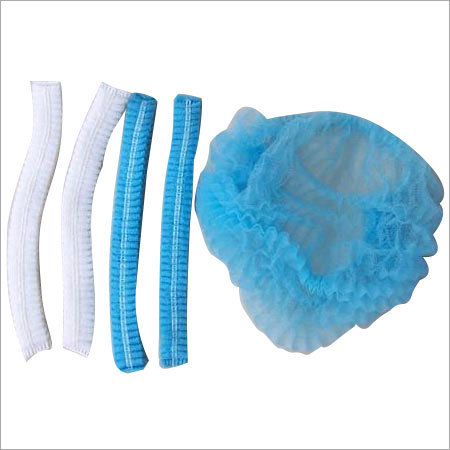 Blue Disposable Bouffant Cap