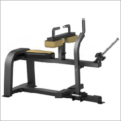 Seated Calf Raise Machine - Steel Frame, 1200 x 1000 x 1500 mm, Matte Black | Adjustable Weight, Ergonomic Design, Durable Foam Seat