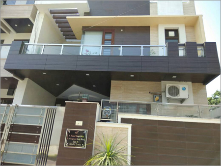  ब्राउन एक्सटीरियर लैमिनेटेड शीट