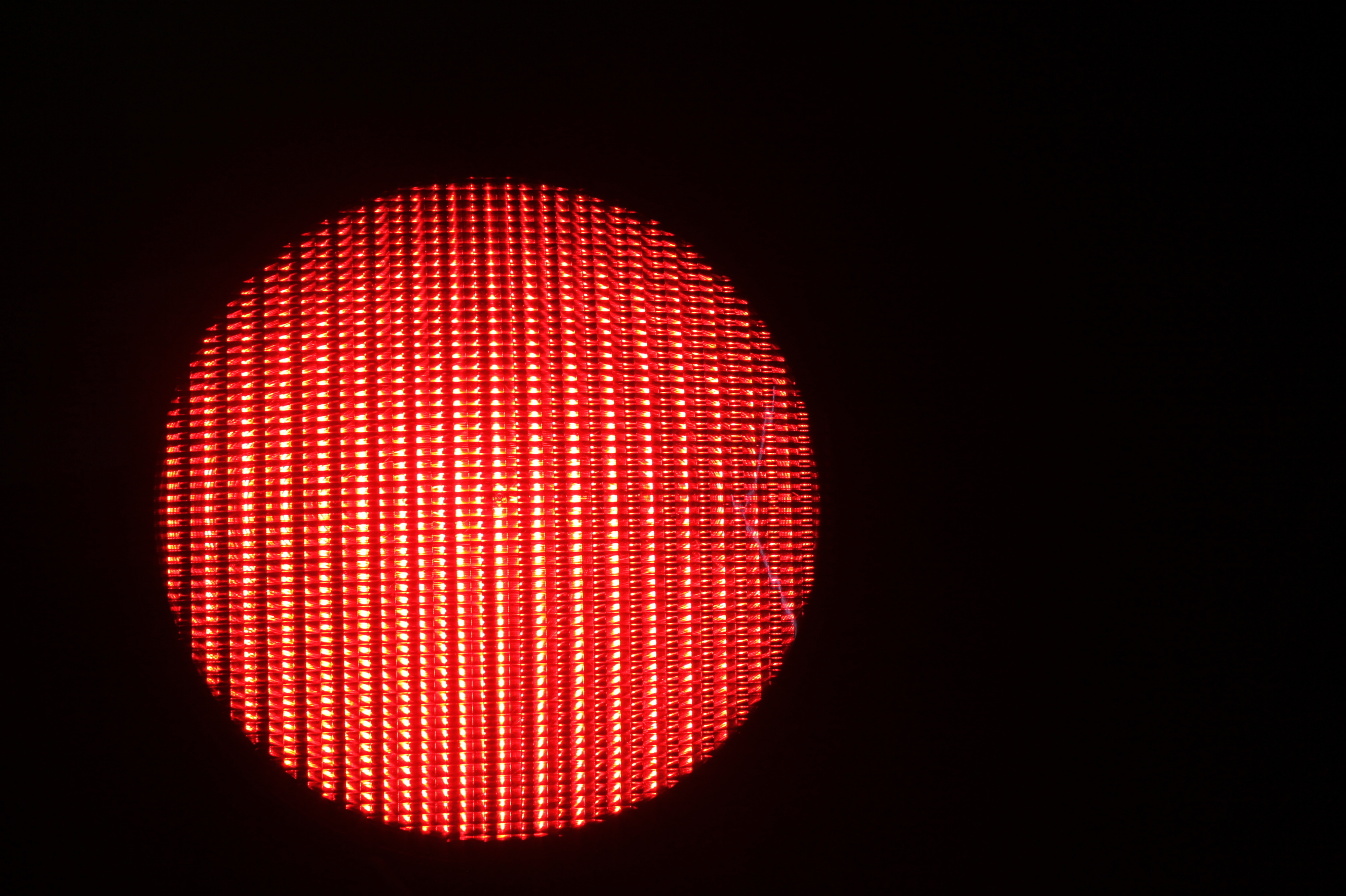 Led Red Traffic Signal Light