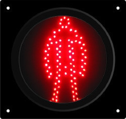 Green Led Pedestrian Traffic Signal Light