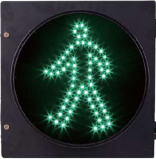 Green Led Pedestrian Traffic Signal Light