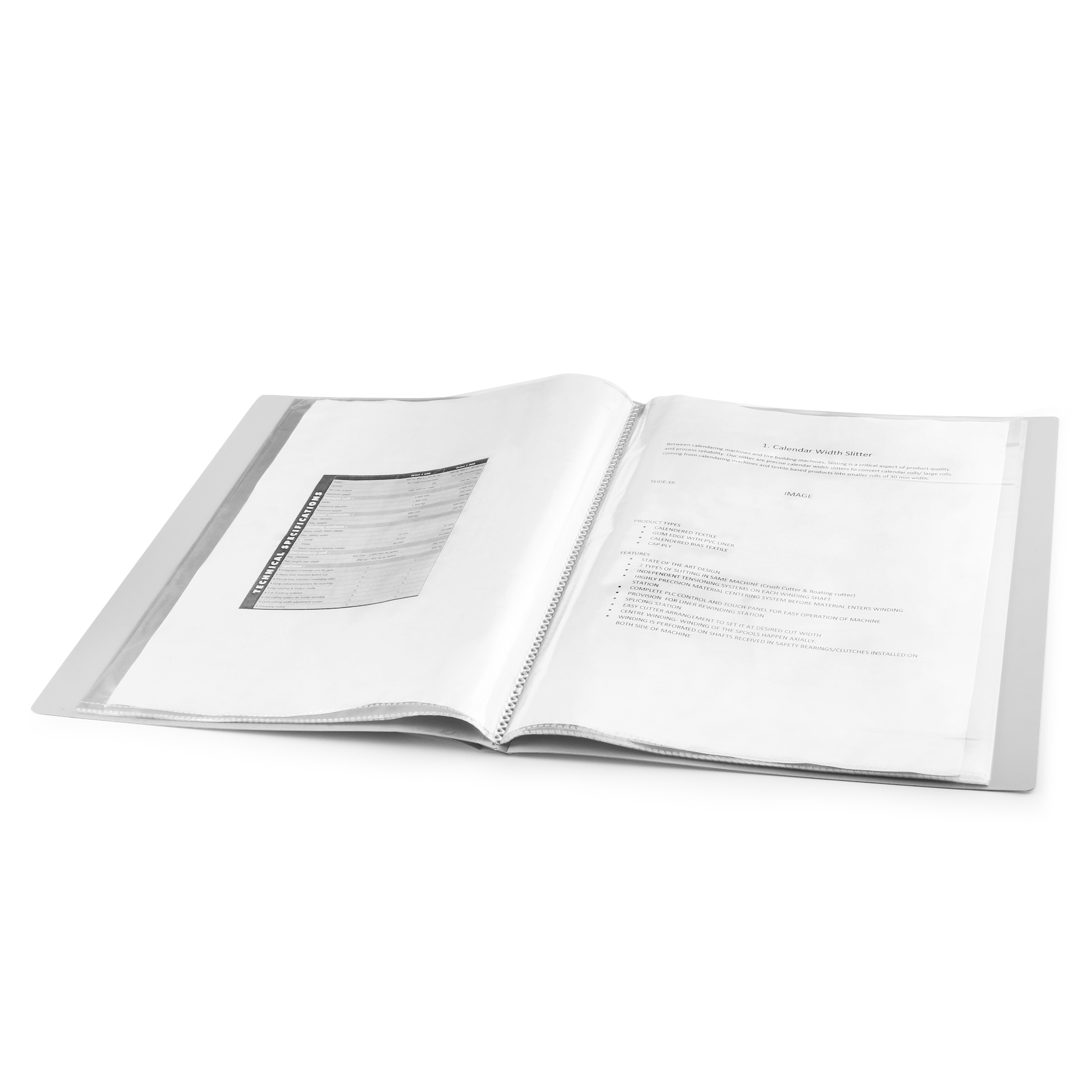Polypropylene Display Book With 10/20/30/40 Leafs