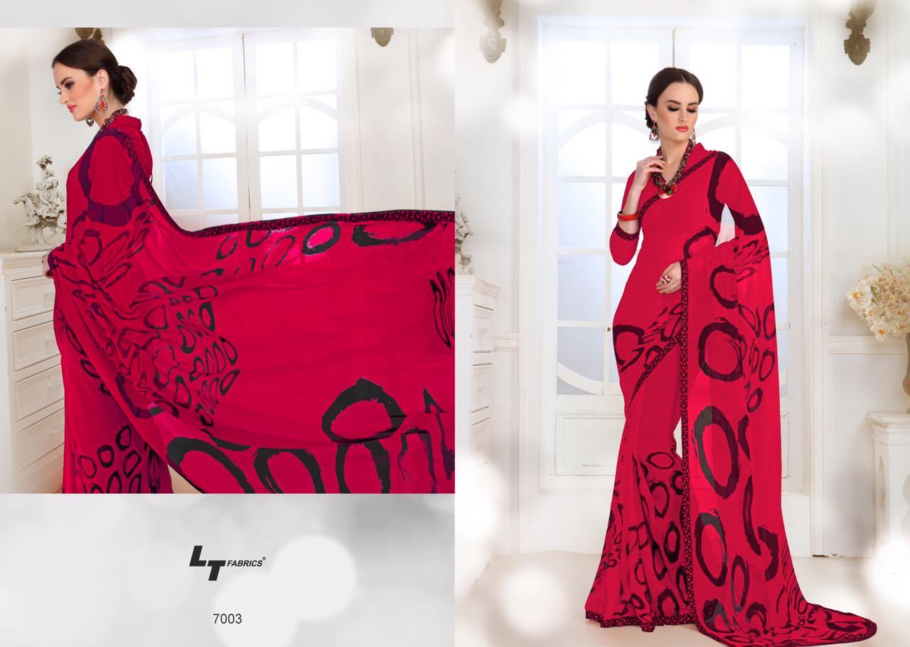 Fancy Printed Sarees