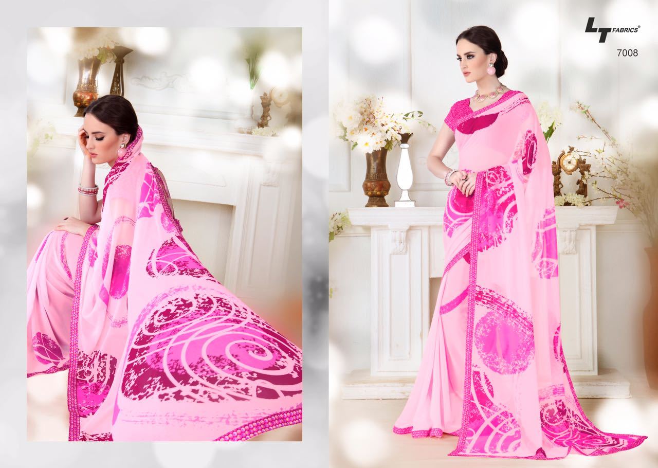 Fancy Printed Sarees
