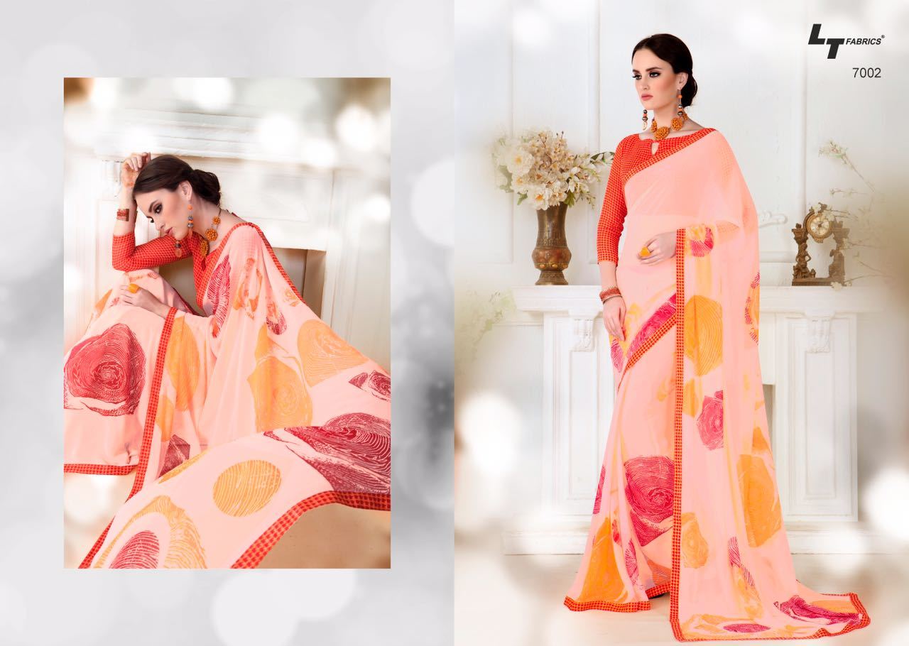 Fancy Printed Sarees