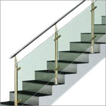 Easily Assembled Ss Glass Railing