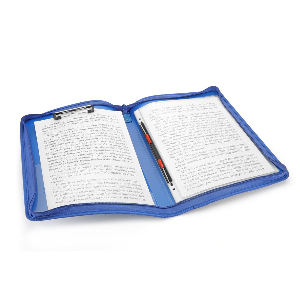 Polypropylene Zipper Bag With Board And Spring Clip