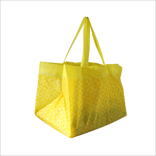 Plastic Non Woven Loop Handle Designer Bag