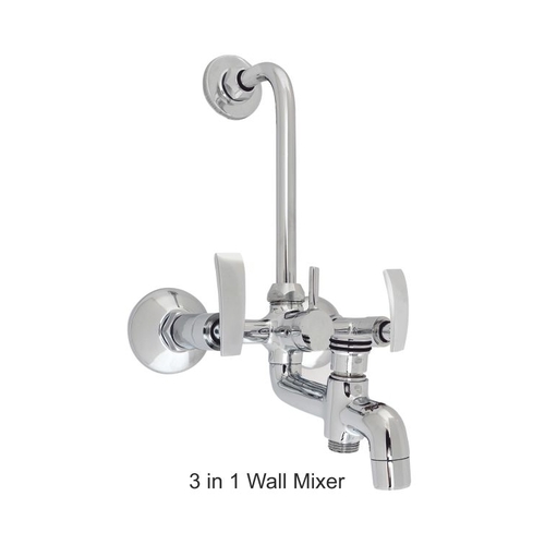 Stainless Steel 3 In 1 Wall Mixer