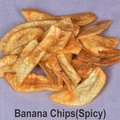 मसालेदार केला चिप्स
