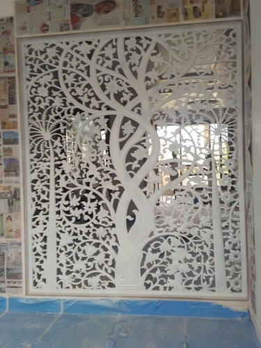 लकड़ी और धातु दर्पण फ्रेम