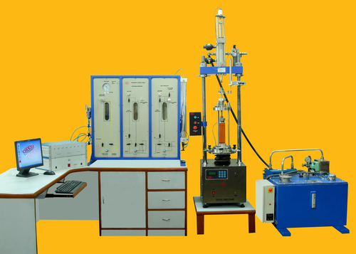 मिट्टी के लिए चक्रीय सह स्थिर त्रि-अक्षीय परीक्षण प्रणाली