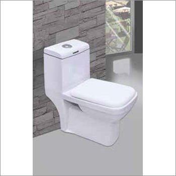 White Square One Piece Water Closet