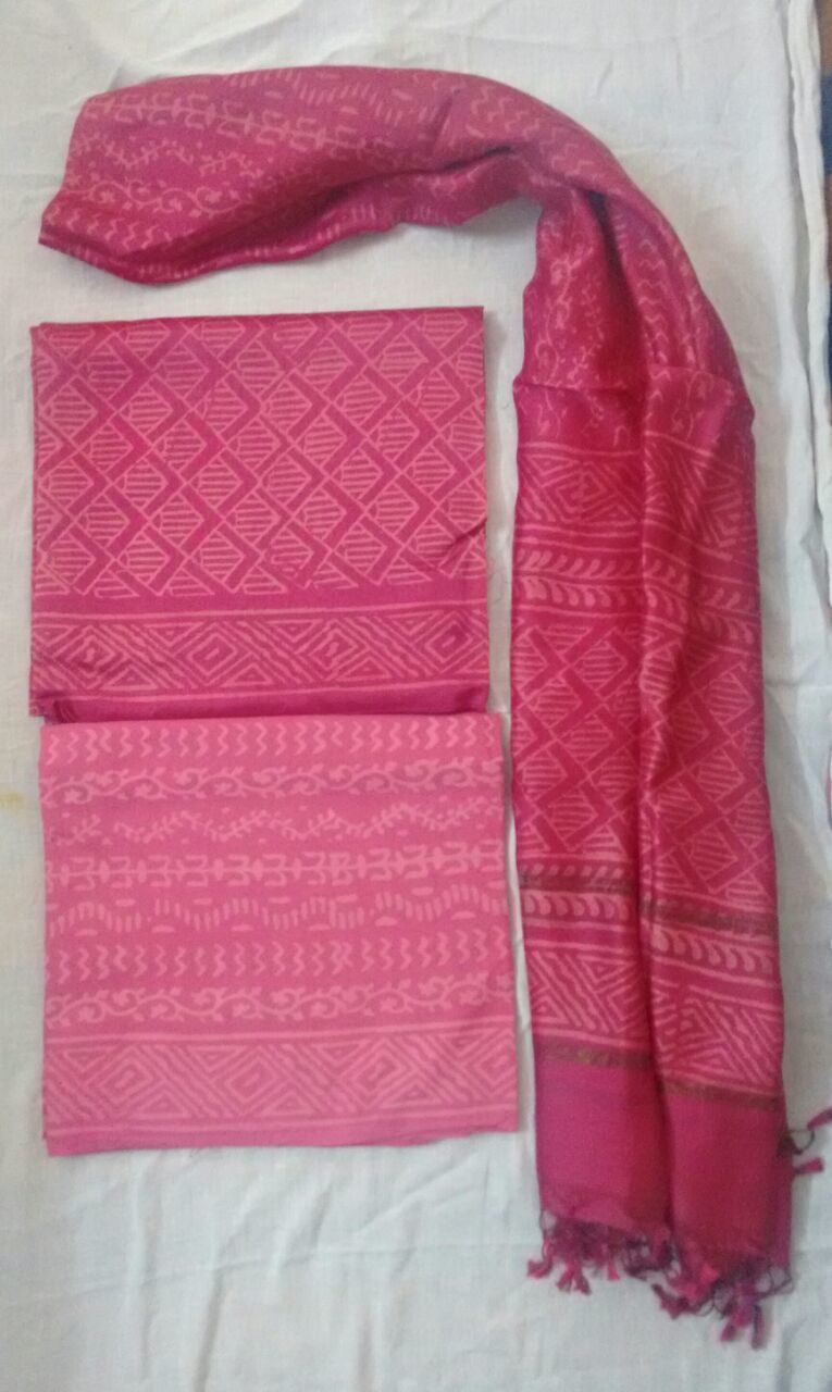 Chanderi Suit