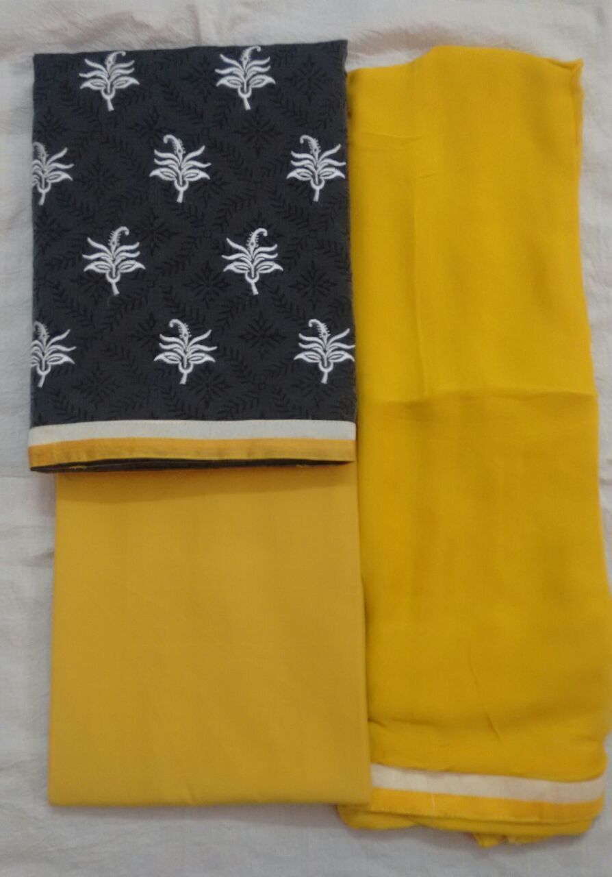 Chanderi Suit