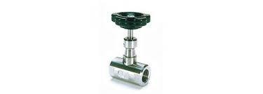 SS Round Body Needle Valve - Medium Pressure, Stainless Steel Construction for Gas Media at Normal Working Temperature | Durable and Reliable Design
